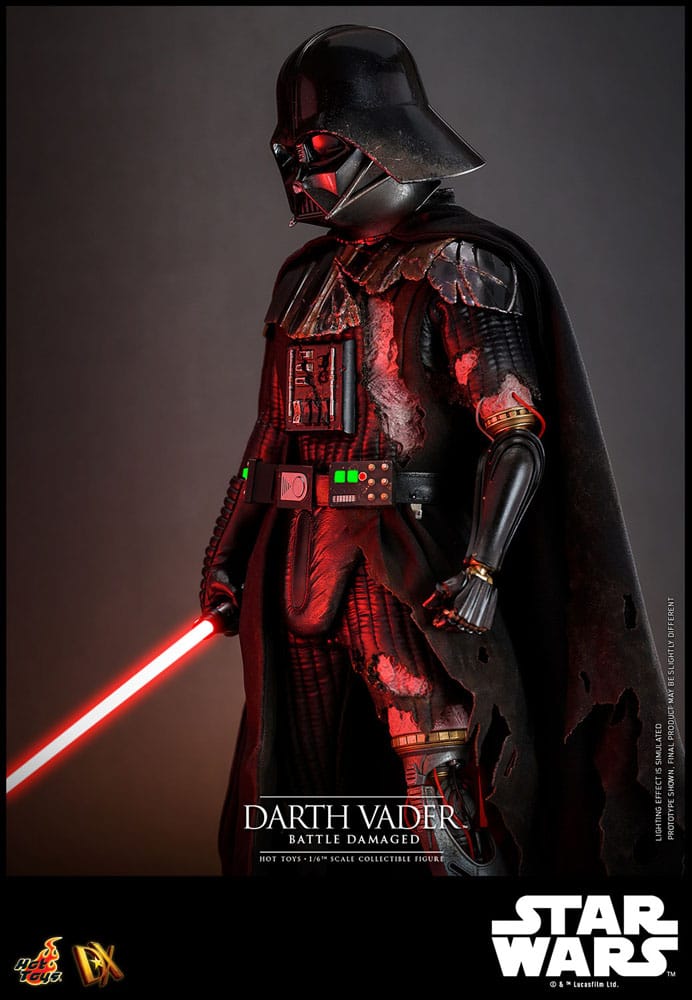 DARTH VADER (BATTLE DAMAGED) HOT TOYS