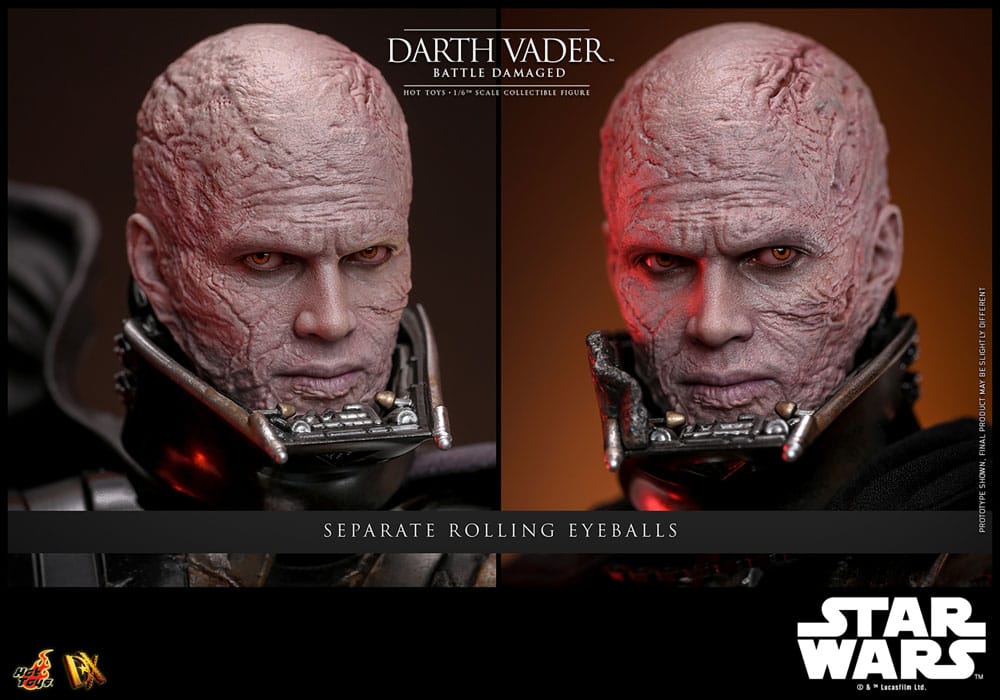 DARTH VADER (BATTLE DAMAGED) HOT TOYS
