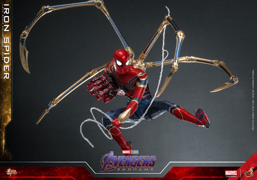 IRON SPIDER AVENGERS ENDGAME HOT TOYS