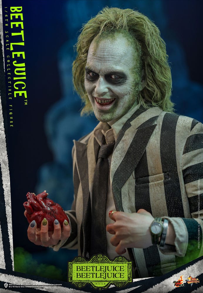 BEETLEJUICE BEETLEJUICE MOVIE MASTERPIECE 1/6 - BEETLEJUICE HOT TOYS 30 CM