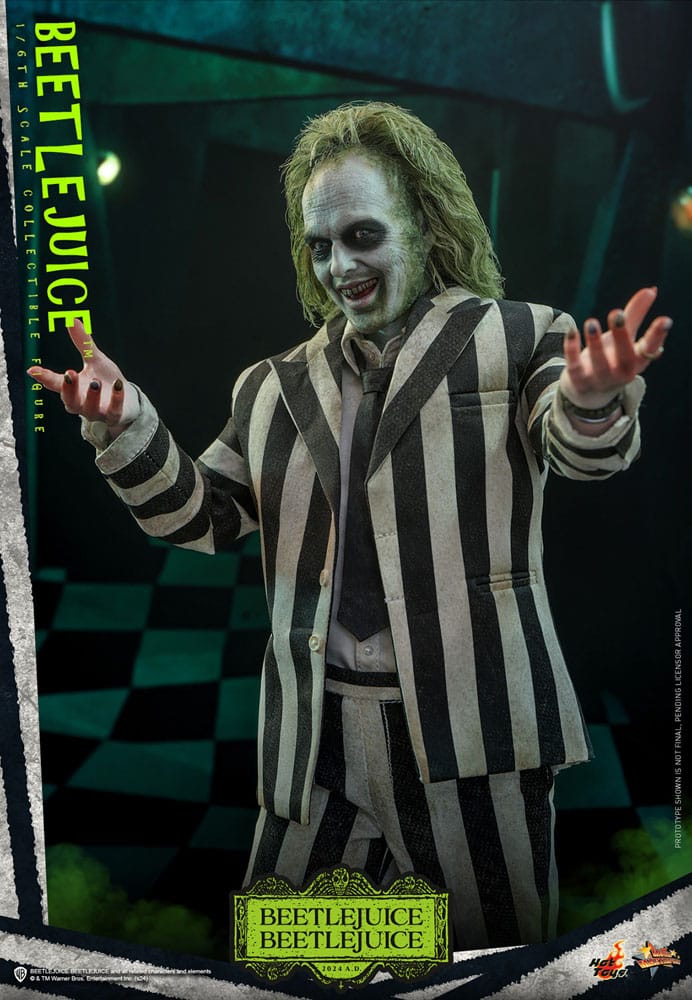 BEETLEJUICE BEETLEJUICE MOVIE MASTERPIECE 1/6 - BEETLEJUICE HOT TOYS 30 CM