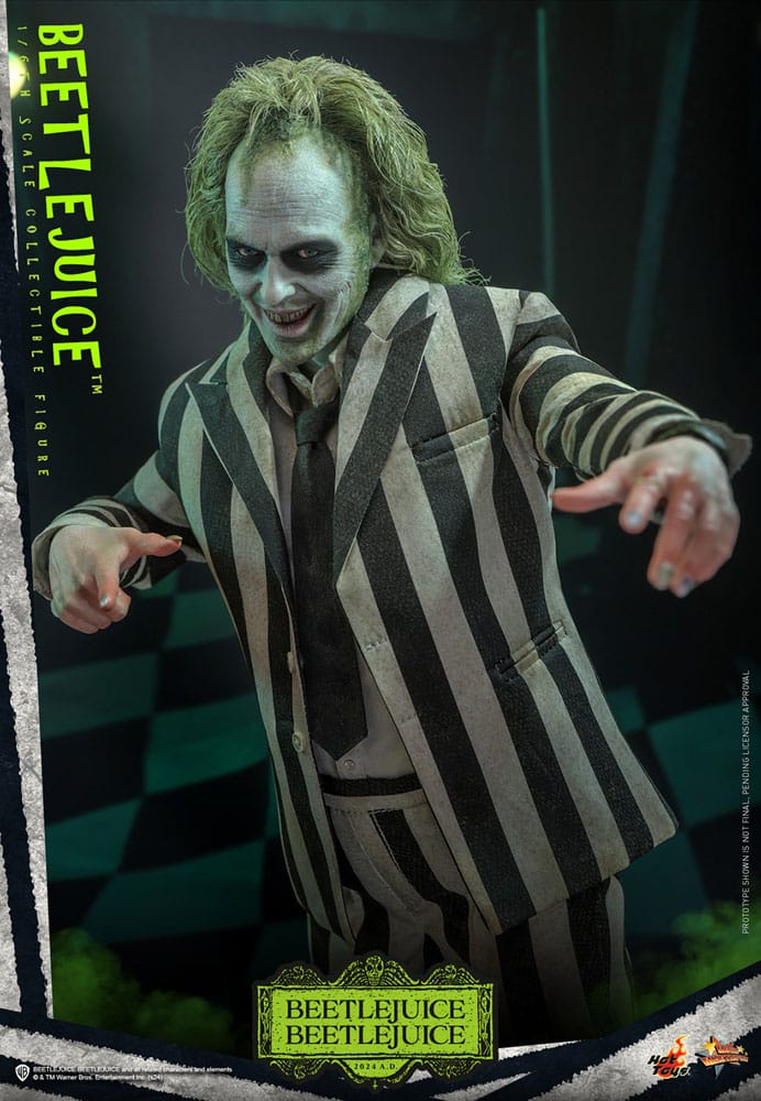 BEETLEJUICE BEETLEJUICE MOVIE MASTERPIECE 1/6 - BEETLEJUICE HOT TOYS 30 CM