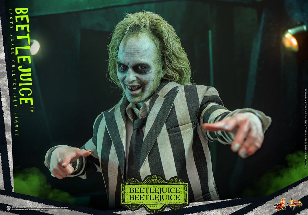 BEETLEJUICE BEETLEJUICE MOVIE MASTERPIECE 1/6 - BEETLEJUICE HOT TOYS 30 CM