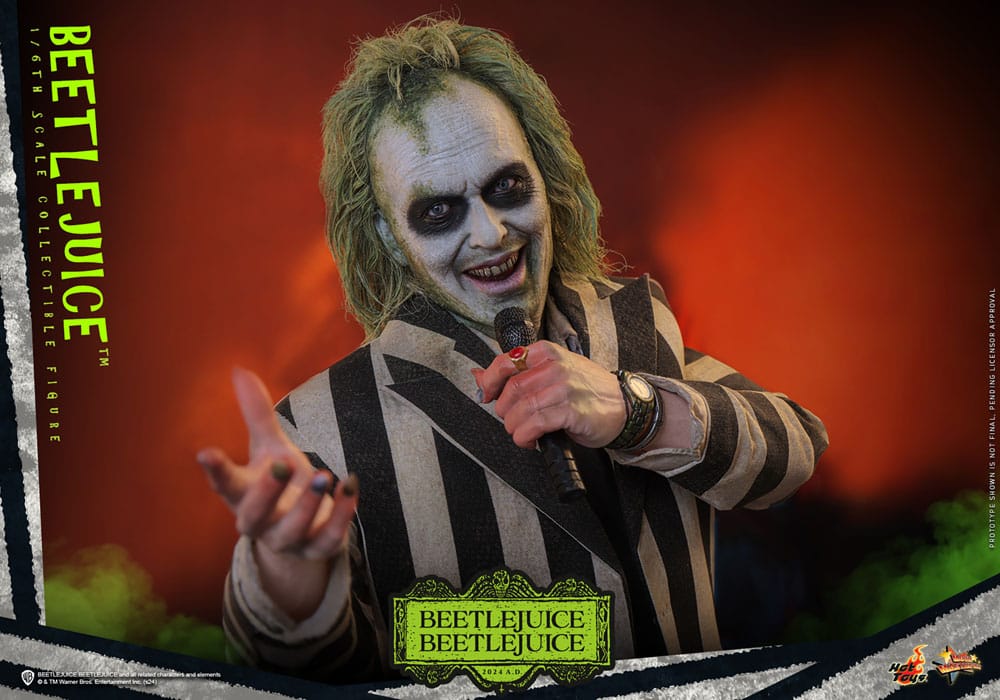BEETLEJUICE BEETLEJUICE MOVIE MASTERPIECE 1/6 - BEETLEJUICE HOT TOYS 30 CM