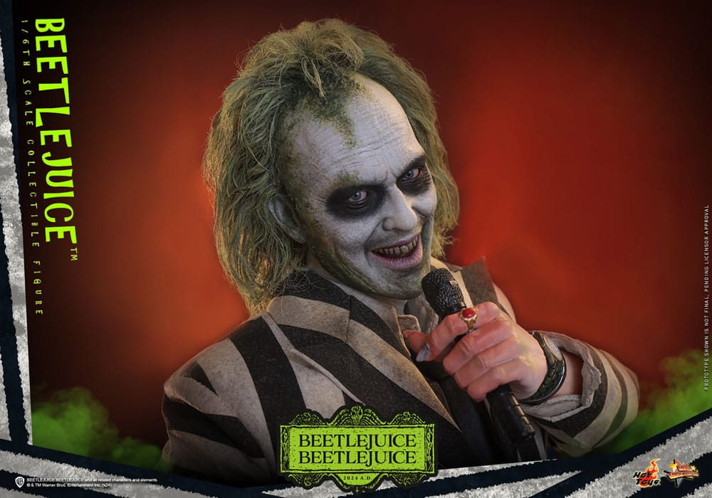BEETLEJUICE BEETLEJUICE MOVIE MASTERPIECE 1/6 - BEETLEJUICE HOT TOYS 30 CM