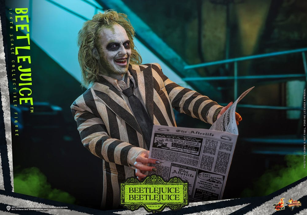 BEETLEJUICE BEETLEJUICE MOVIE MASTERPIECE 1/6 - BEETLEJUICE HOT TOYS 30 CM