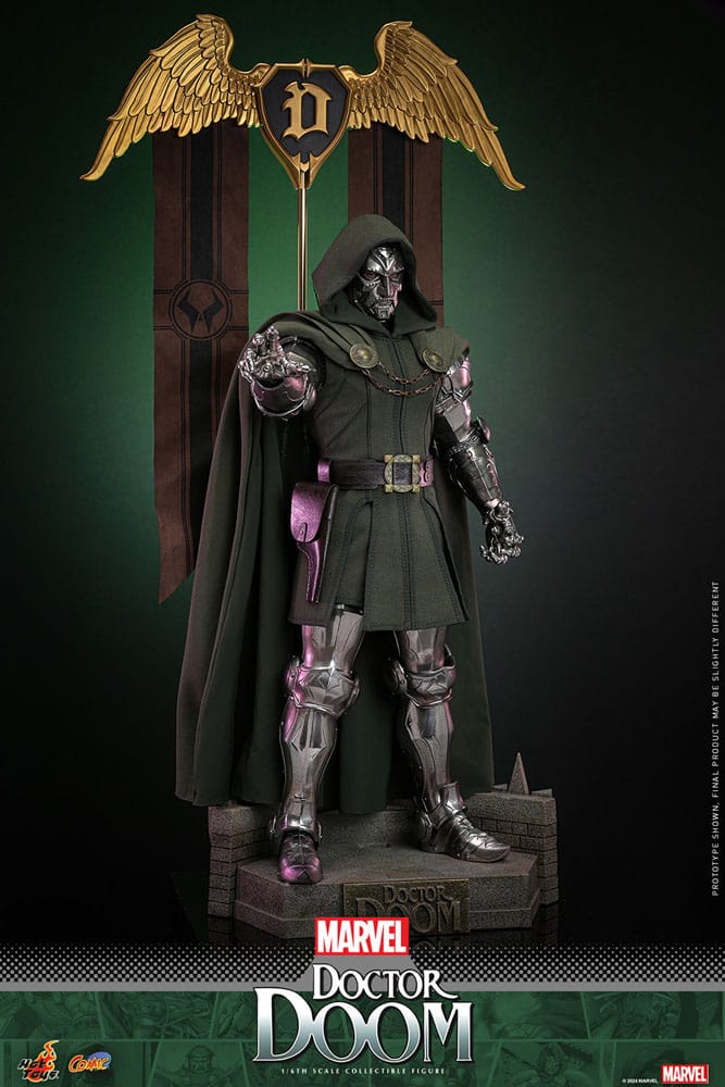 MARVEL COMIC FIGURA 1/6 DOCTOR DOOM 33 CM | HOT TOYS – LÍNEA COMIC MASTERPIECE