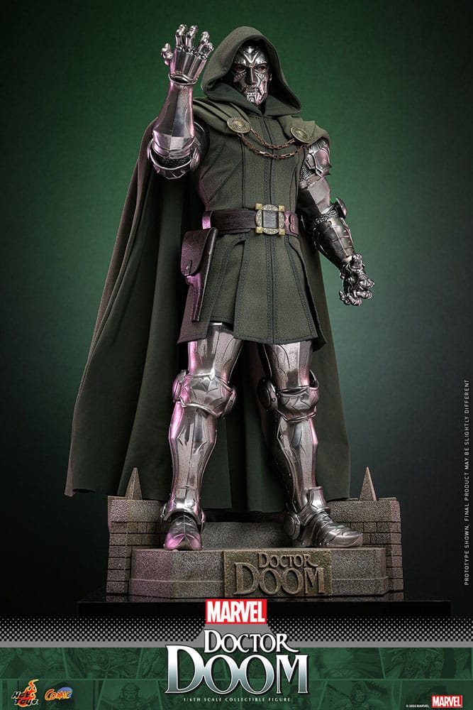 MARVEL COMIC FIGURA 1/6 DOCTOR DOOM 33 CM | HOT TOYS – LÍNEA COMIC MASTERPIECE