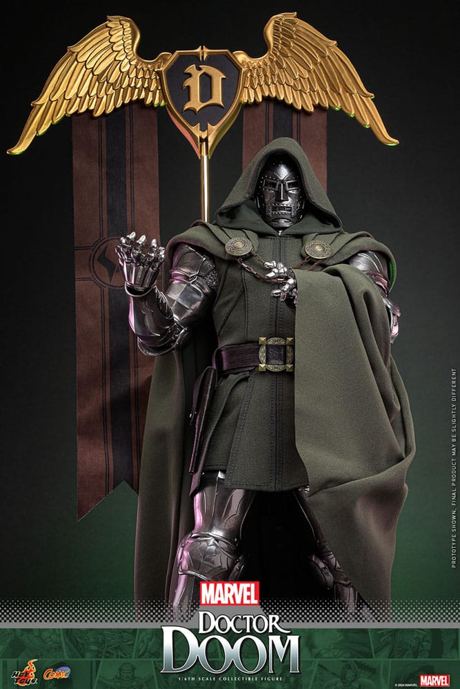 MARVEL COMIC FIGURA 1/6 DOCTOR DOOM 33 CM | HOT TOYS – LÍNEA COMIC MASTERPIECE