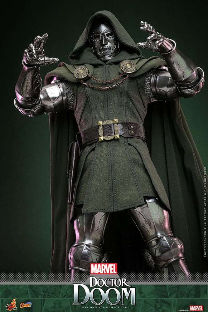 MARVEL COMIC FIGURA 1/6 DOCTOR DOOM 33 CM | HOT TOYS – LÍNEA COMIC MASTERPIECE