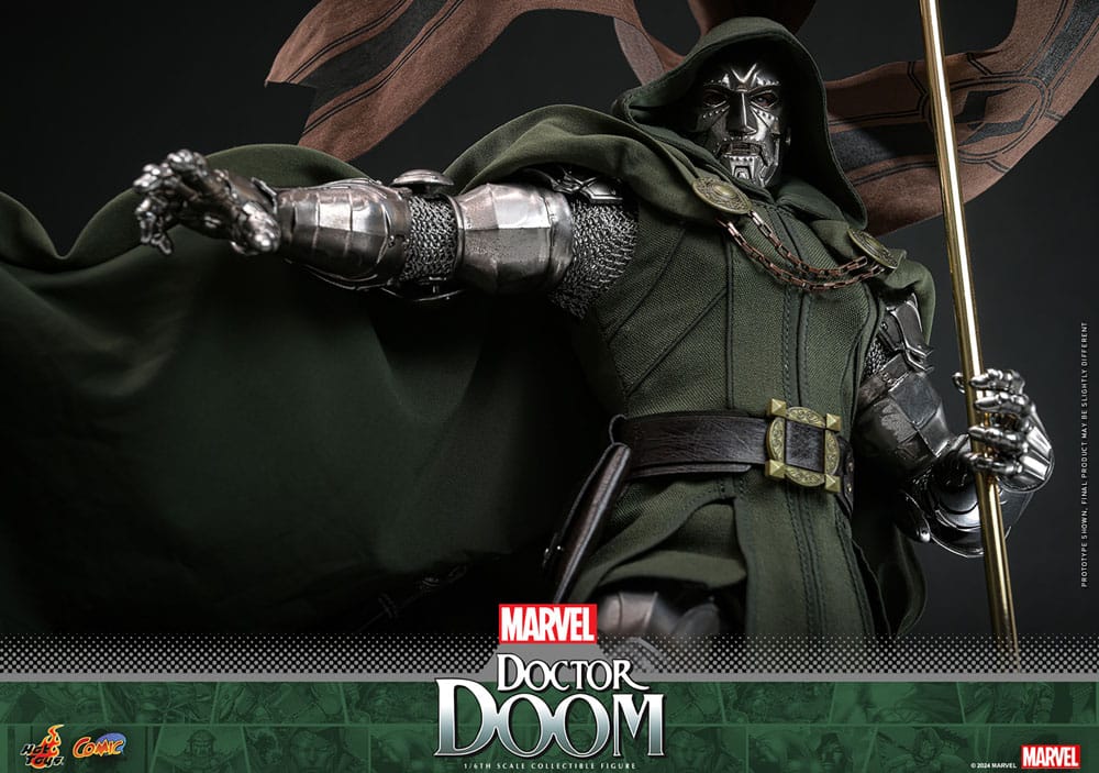 MARVEL COMIC FIGURA 1/6 DOCTOR DOOM 33 CM | HOT TOYS – LÍNEA COMIC MASTERPIECE