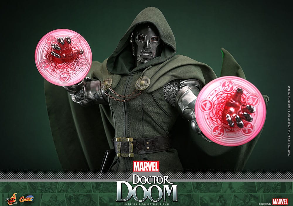 MARVEL COMIC FIGURA 1/6 DOCTOR DOOM 33 CM | HOT TOYS – LÍNEA COMIC MASTERPIECE
