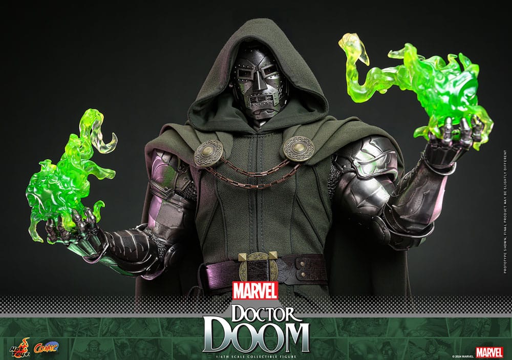 MARVEL COMIC FIGURA 1/6 DOCTOR DOOM 33 CM | HOT TOYS – LÍNEA COMIC MASTERPIECE