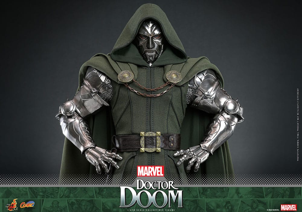 MARVEL COMIC FIGURA 1/6 DOCTOR DOOM 33 CM | HOT TOYS – LÍNEA COMIC MASTERPIECE
