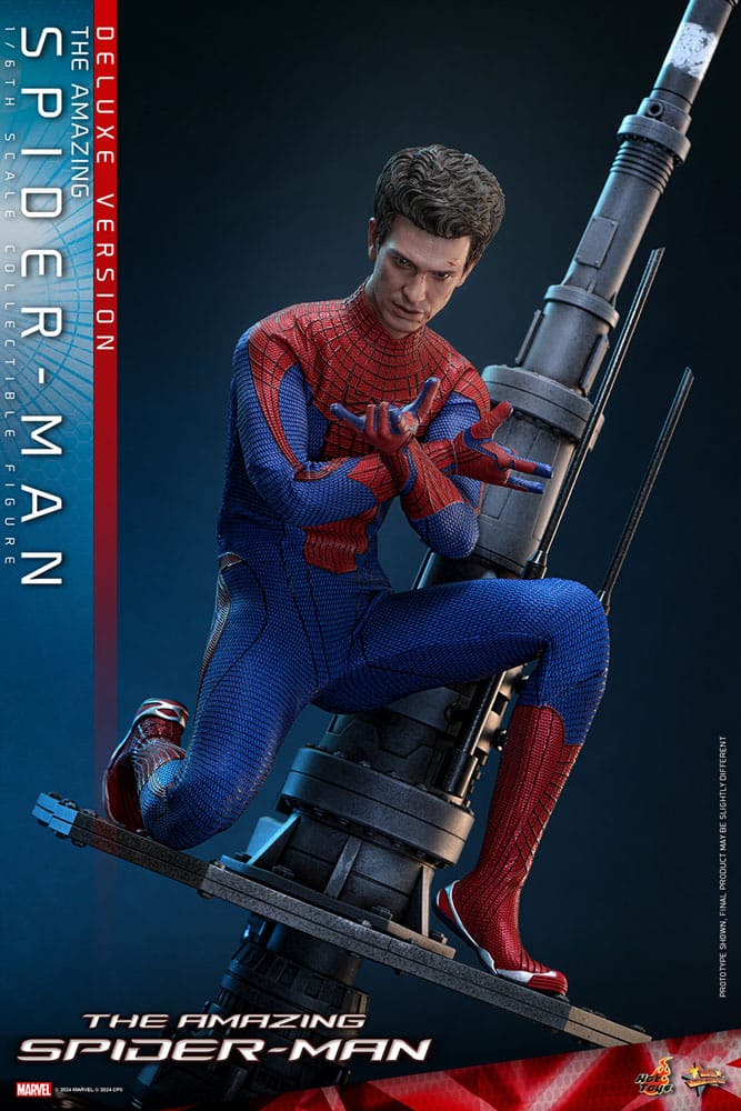 THE AMAZING SPIDER-MAN (DELUXE VERSION) - FIGURA 1/6 HOT TOYS - MOVIE MASTERPIECE SERIES