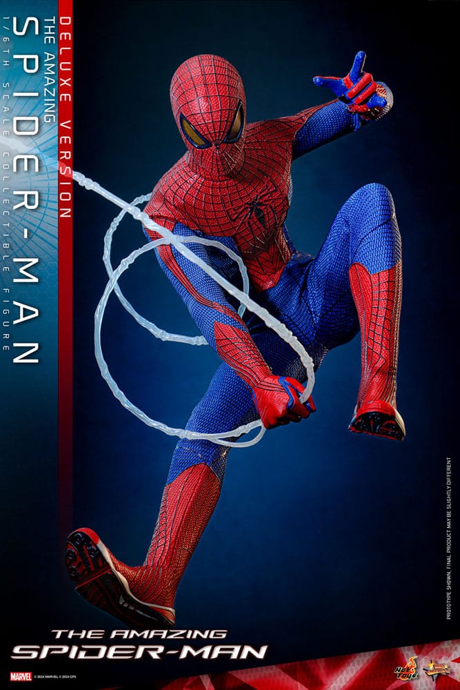 THE AMAZING SPIDER-MAN (DELUXE VERSION) - FIGURA 1/6 HOT TOYS - MOVIE MASTERPIECE SERIES