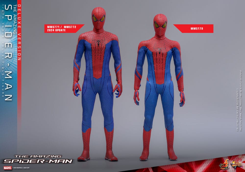 THE AMAZING SPIDER-MAN (DELUXE VERSION) - FIGURA 1/6 HOT TOYS - MOVIE MASTERPIECE SERIES