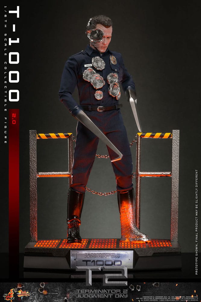 T-1000 2.0 TERMINATOR 2 HOT TOYS