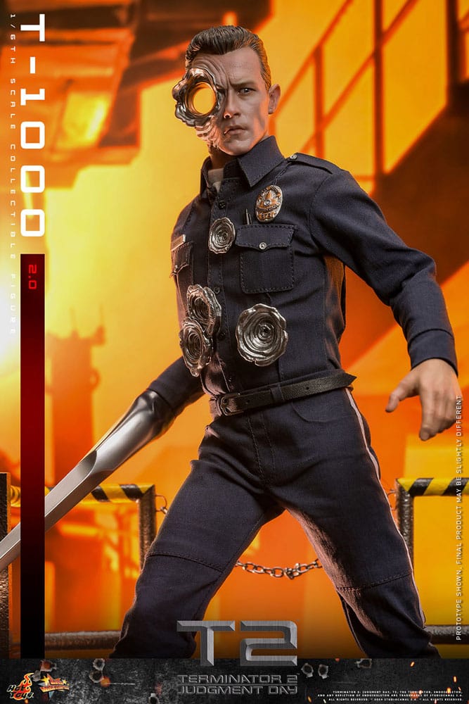 T-1000 2.0 TERMINATOR 2 HOT TOYS