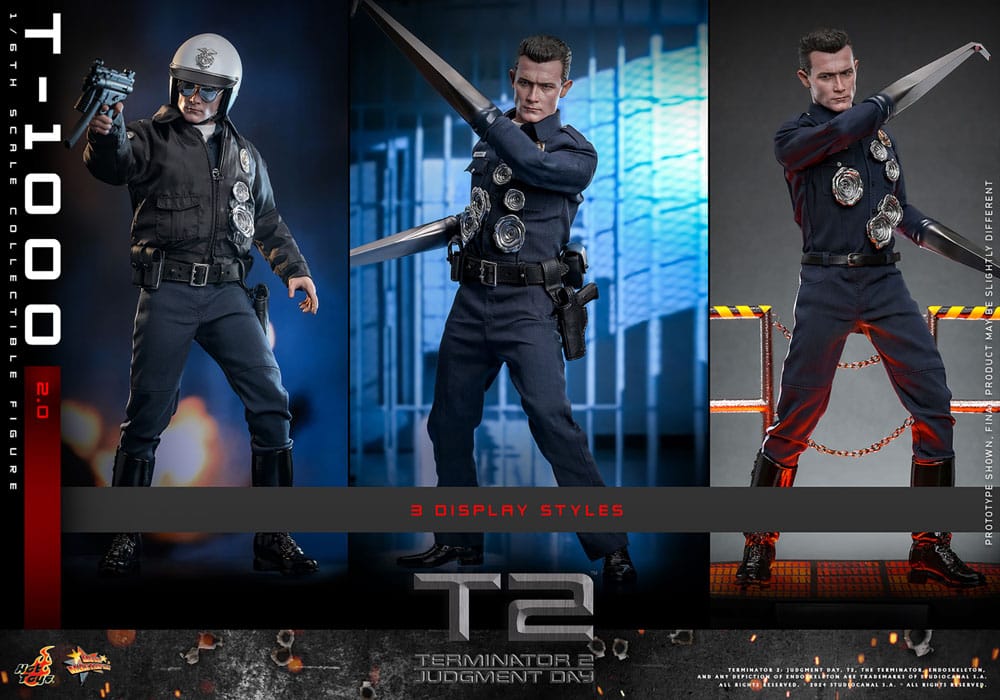 T-1000 2.0 TERMINATOR 2 HOT TOYS