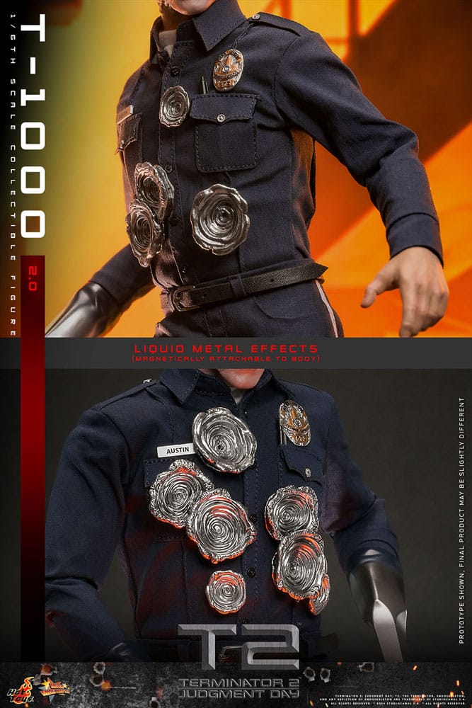 T-1000 2.0 TERMINATOR 2 HOT TOYS