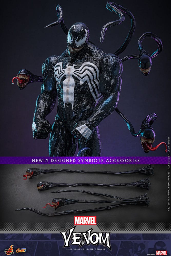 VENOM COMIC FIGURA 1/6 HOT TOYS 39 CM