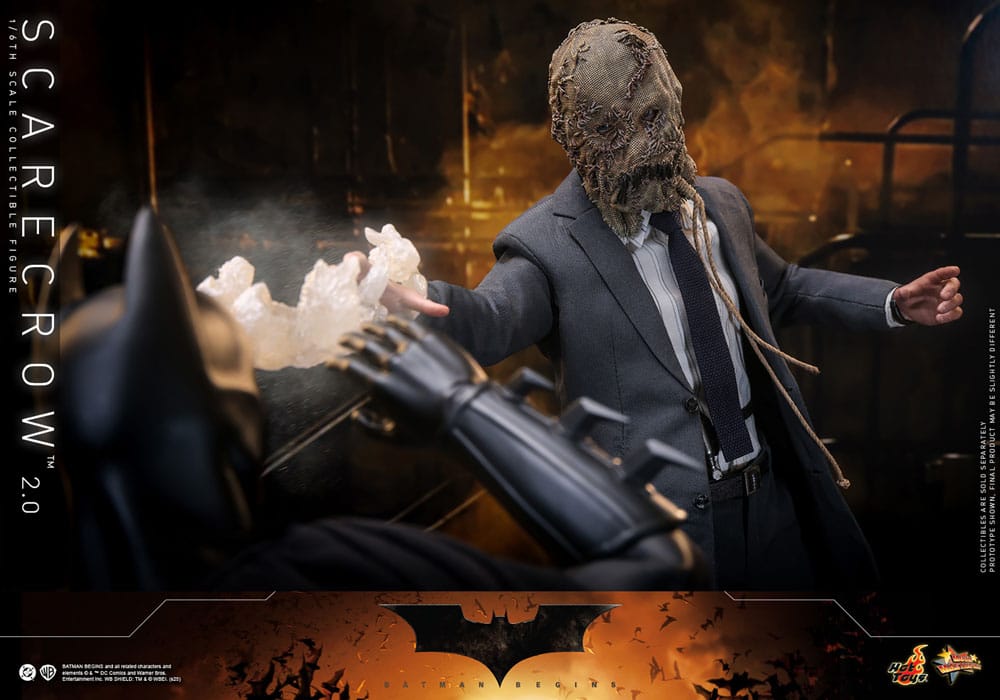 SCARECROW 2.0 – FIGURA HOT TOYS 1/6 – BATMAN BEGINS – DC COMICS