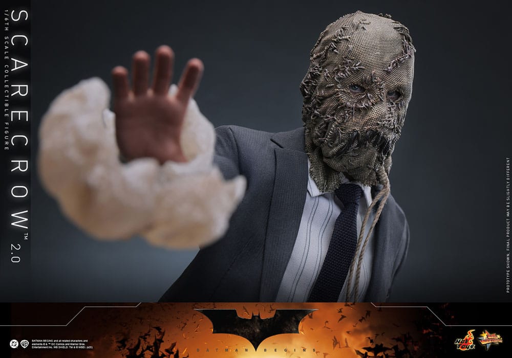 SCARECROW 2.0 – FIGURA HOT TOYS 1/6 – BATMAN BEGINS – DC COMICS