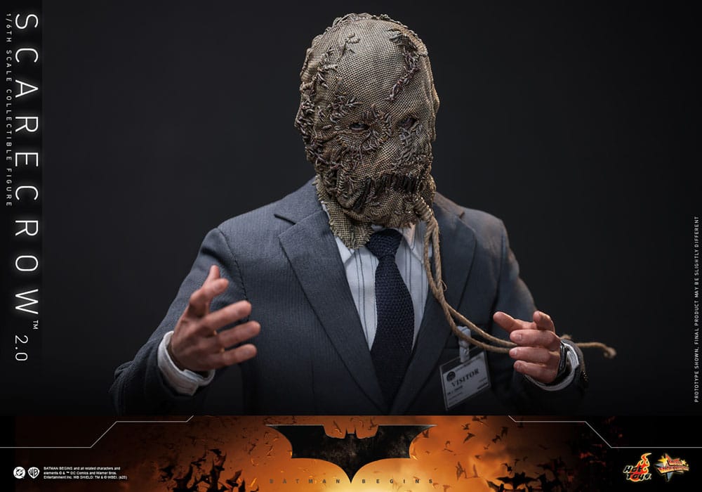 SCARECROW 2.0 – FIGURA HOT TOYS 1/6 – BATMAN BEGINS – DC COMICS
