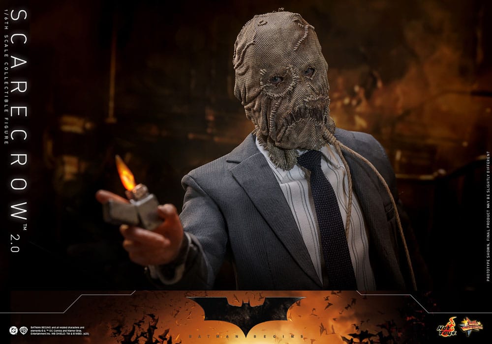 SCARECROW 2.0 – FIGURA HOT TOYS 1/6 – BATMAN BEGINS – DC COMICS