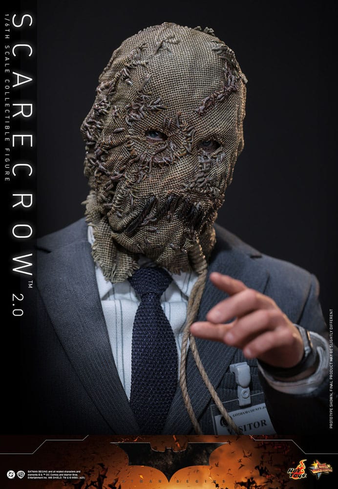 SCARECROW 2.0 – FIGURA HOT TOYS 1/6 – BATMAN BEGINS – DC COMICS