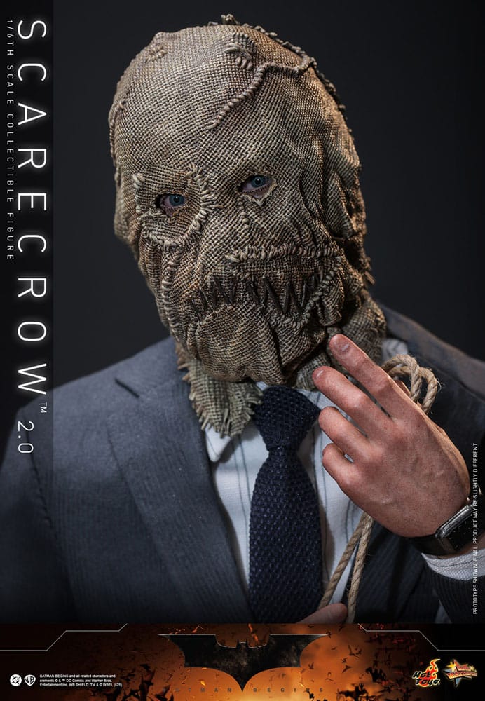 SCARECROW 2.0 – FIGURA HOT TOYS 1/6 – BATMAN BEGINS – DC COMICS