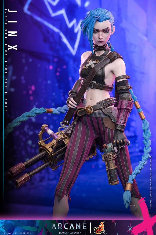 JINX 1/6 – ARCANNE – FIGURA HOT TOYS LEAGUE OF LEGENDS 27 CM