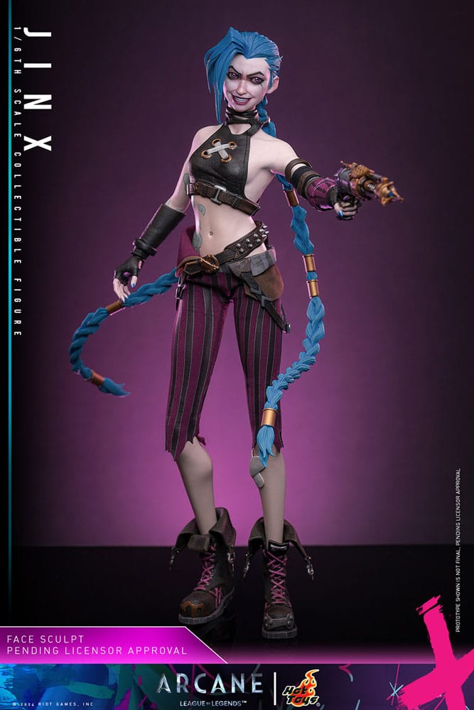 JINX 1/6 – ARCANNE – FIGURA HOT TOYS LEAGUE OF LEGENDS 27 CM
