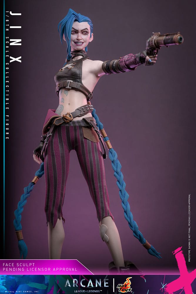 JINX 1/6 – ARCANNE – FIGURA HOT TOYS LEAGUE OF LEGENDS 27 CM