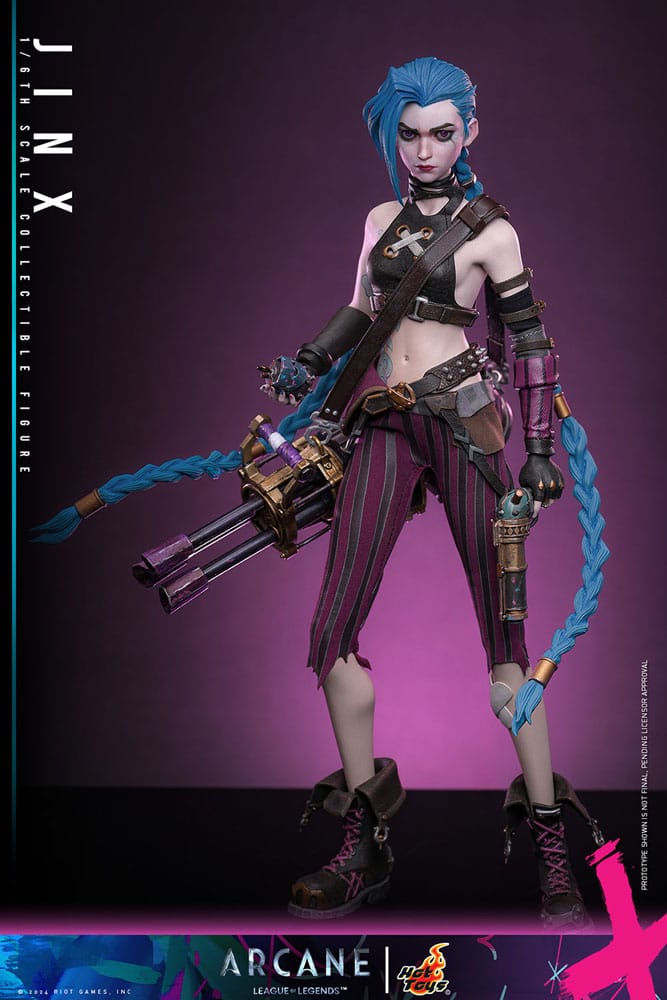 JINX 1/6 – ARCANNE – FIGURA HOT TOYS LEAGUE OF LEGENDS 27 CM