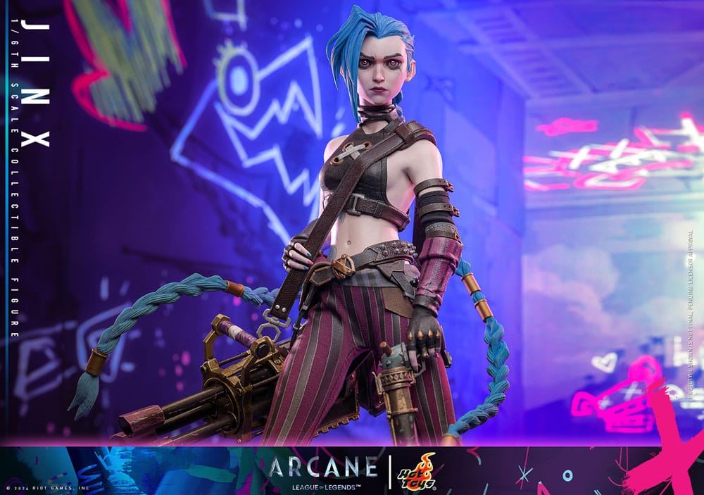 JINX 1/6 – ARCANNE – FIGURA HOT TOYS LEAGUE OF LEGENDS 27 CM