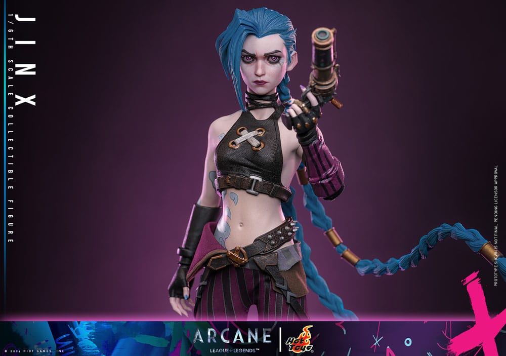 JINX 1/6 – ARCANNE – FIGURA HOT TOYS LEAGUE OF LEGENDS 27 CM