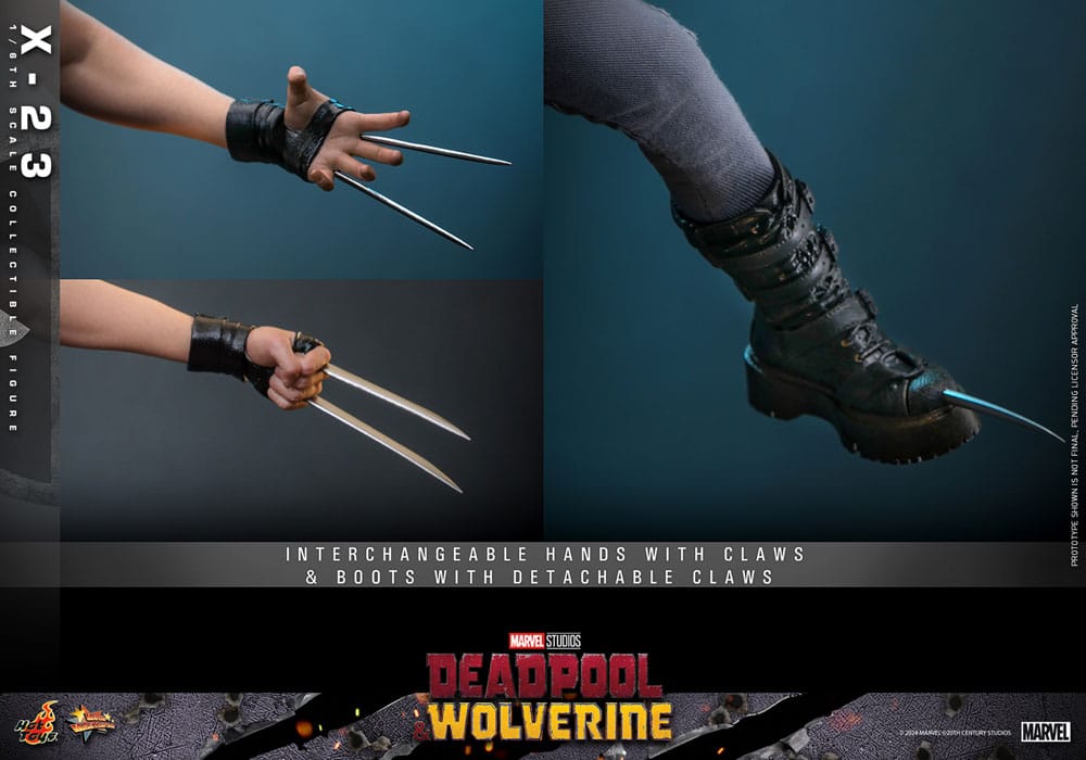 X-23 - DEADPOOL & WOLVERINE FIGURA 1/6 HOT TOYS MOVIE MASTERPIECE