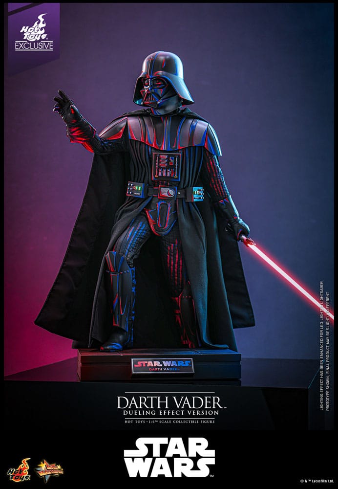 DARTH VADER FIGURA MOVIE MASTERPIECE 1/6 (DUELING EFFECT VERSION) HOT TOYS EXCLUSIVE 35 CM