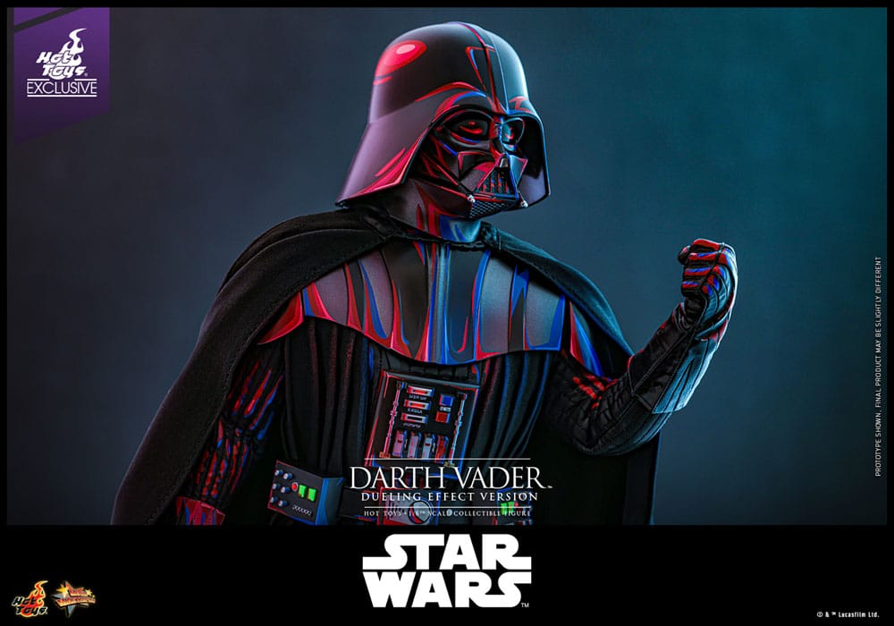 DARTH VADER FIGURA MOVIE MASTERPIECE 1/6 (DUELING EFFECT VERSION) HOT TOYS EXCLUSIVE 35 CM