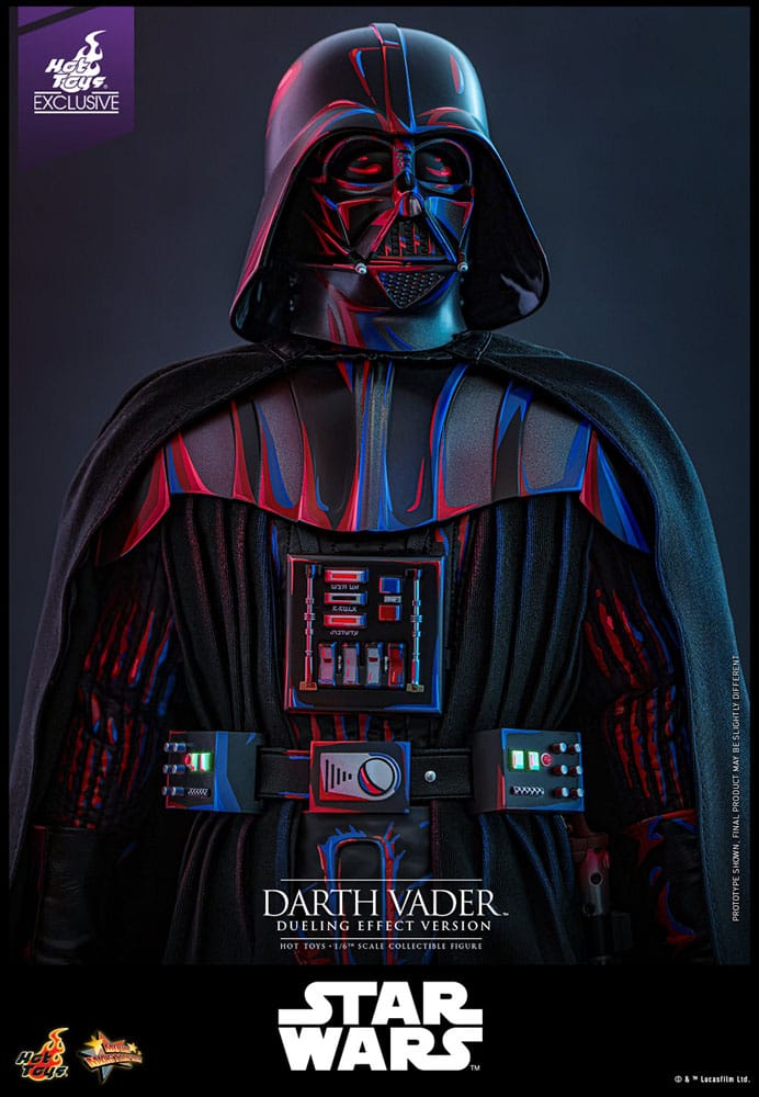 DARTH VADER FIGURA MOVIE MASTERPIECE 1/6 (DUELING EFFECT VERSION) HOT TOYS EXCLUSIVE 35 CM