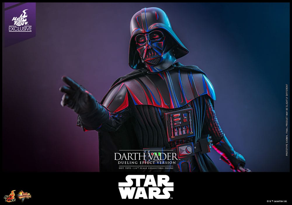 DARTH VADER FIGURA MOVIE MASTERPIECE 1/6 (DUELING EFFECT VERSION) HOT TOYS EXCLUSIVE 35 CM