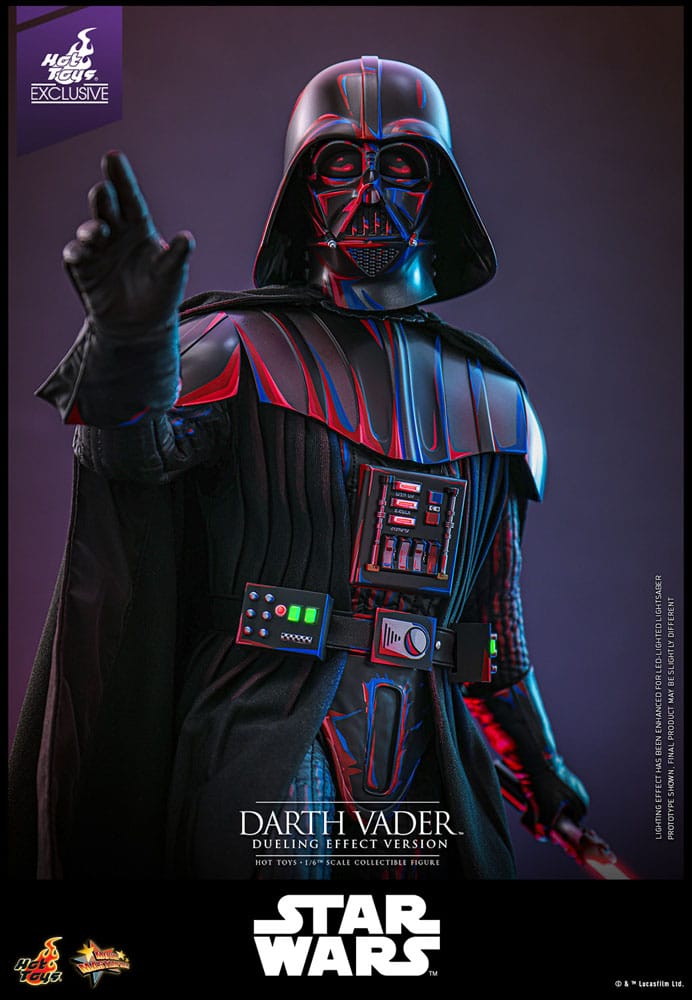 DARTH VADER FIGURA MOVIE MASTERPIECE 1/6 (DUELING EFFECT VERSION) HOT TOYS EXCLUSIVE 35 CM