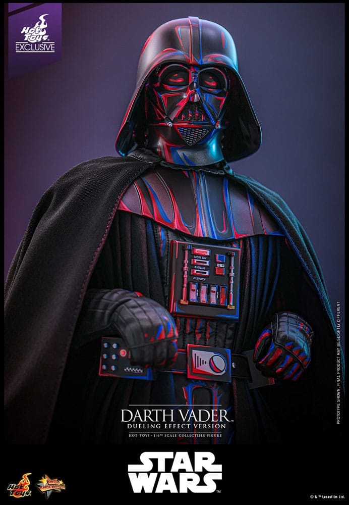 DARTH VADER FIGURA MOVIE MASTERPIECE 1/6 (DUELING EFFECT VERSION) HOT TOYS EXCLUSIVE 35 CM