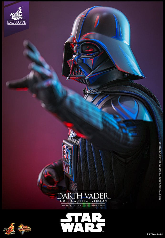 DARTH VADER FIGURA MOVIE MASTERPIECE 1/6 (DUELING EFFECT VERSION) HOT TOYS EXCLUSIVE 35 CM