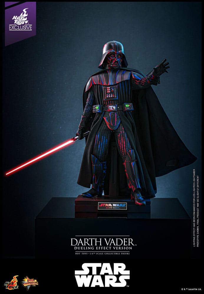 DARTH VADER FIGURA MOVIE MASTERPIECE 1/6 (DUELING EFFECT VERSION) HOT TOYS EXCLUSIVE 35 CM