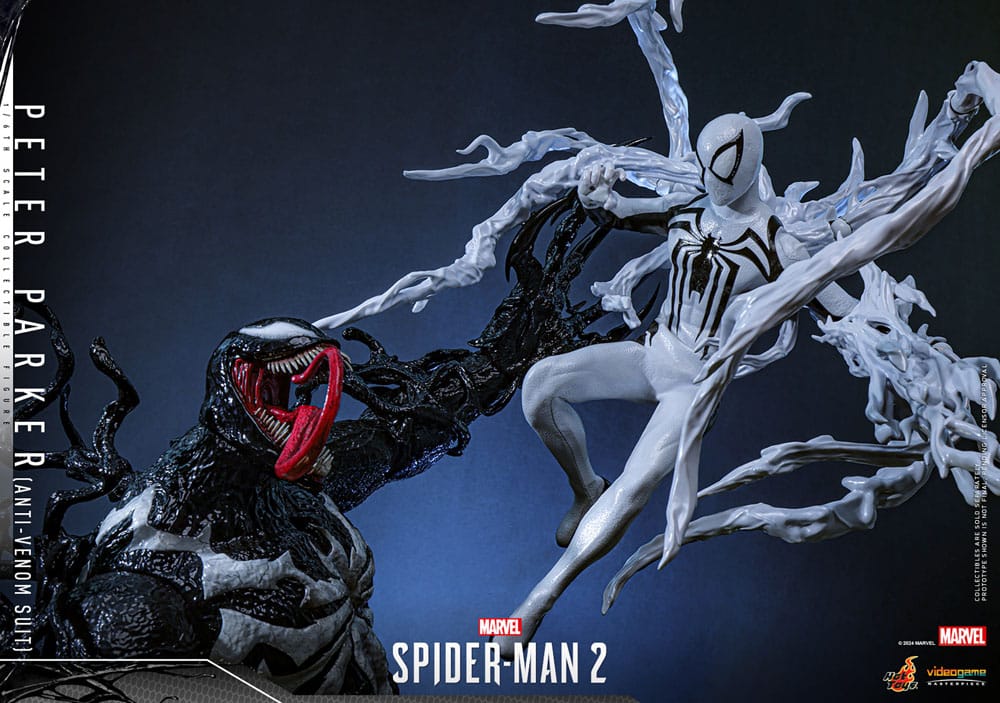 SPIDER-MAN 2 FIGURA 1/6 PETER PARKER ANTI-VENOM SUIT 30 CM | HOT TOYS – LÍNEA VIDEO GAME MASTERPIECE