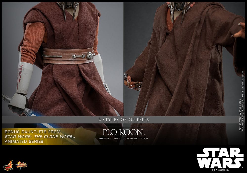 PLO KOON - STAR WARS MOVIE MASTERPIECE 1/6 HOT TOYS FIGURA 31 CM