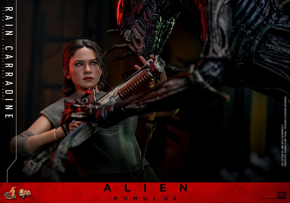 RAIN CARRADINE – ALIEN: ROMULUS – HOT TOYS 1/6 FIGURA ARTICULADA 26 CM